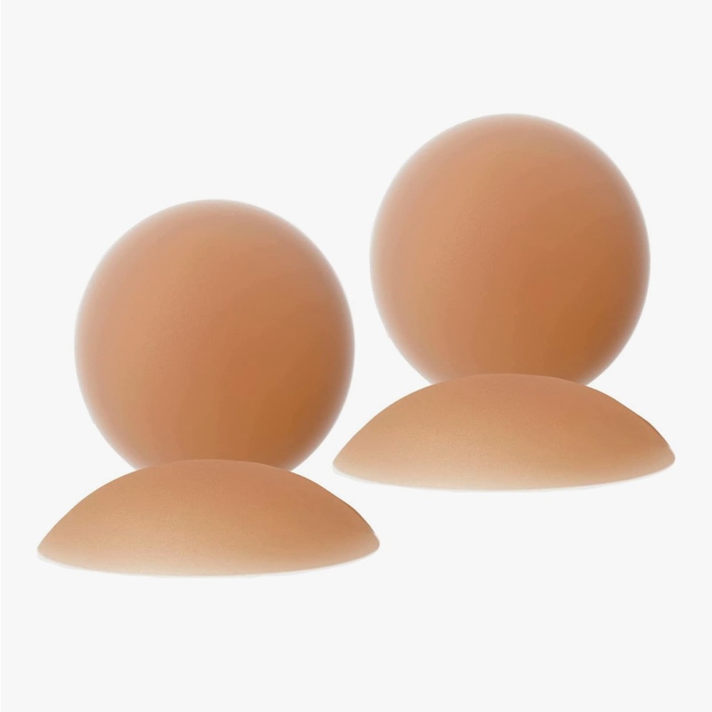 Nipple Covers 2 Pairs-Seamless and Sheer Adhesive Silicone Nipple Pasties